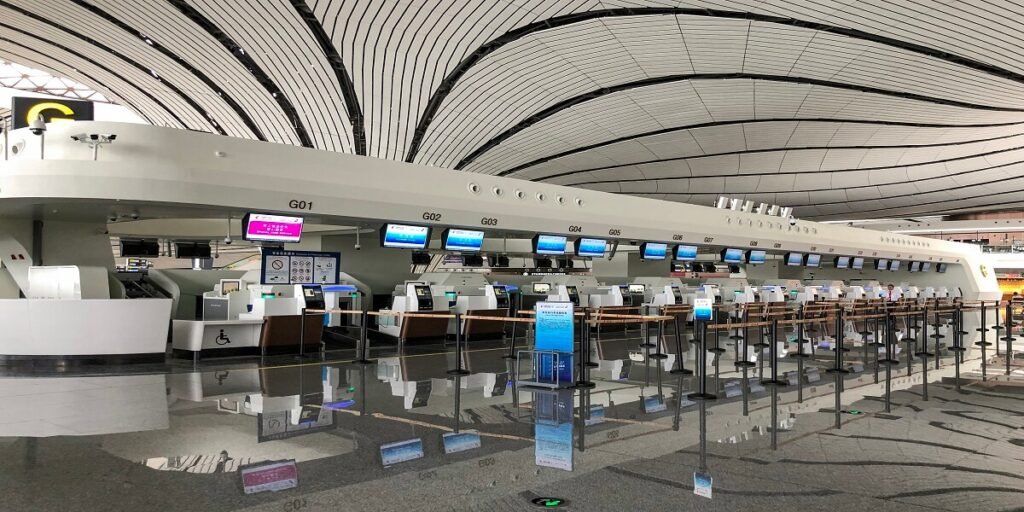 China Eastern Airlines check-in