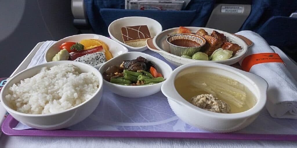 Xiamen Airline - Business Class Meal