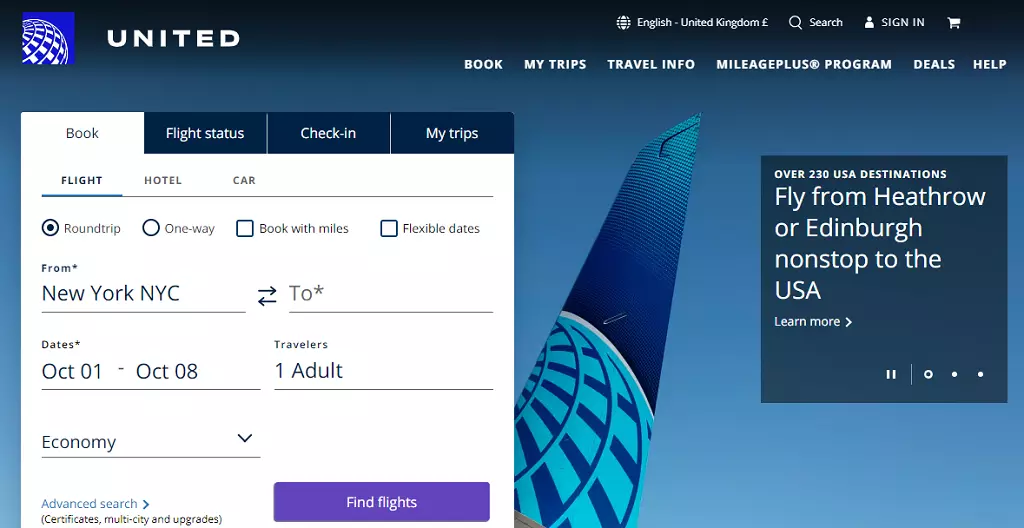Change your name on United Airlines tickets online