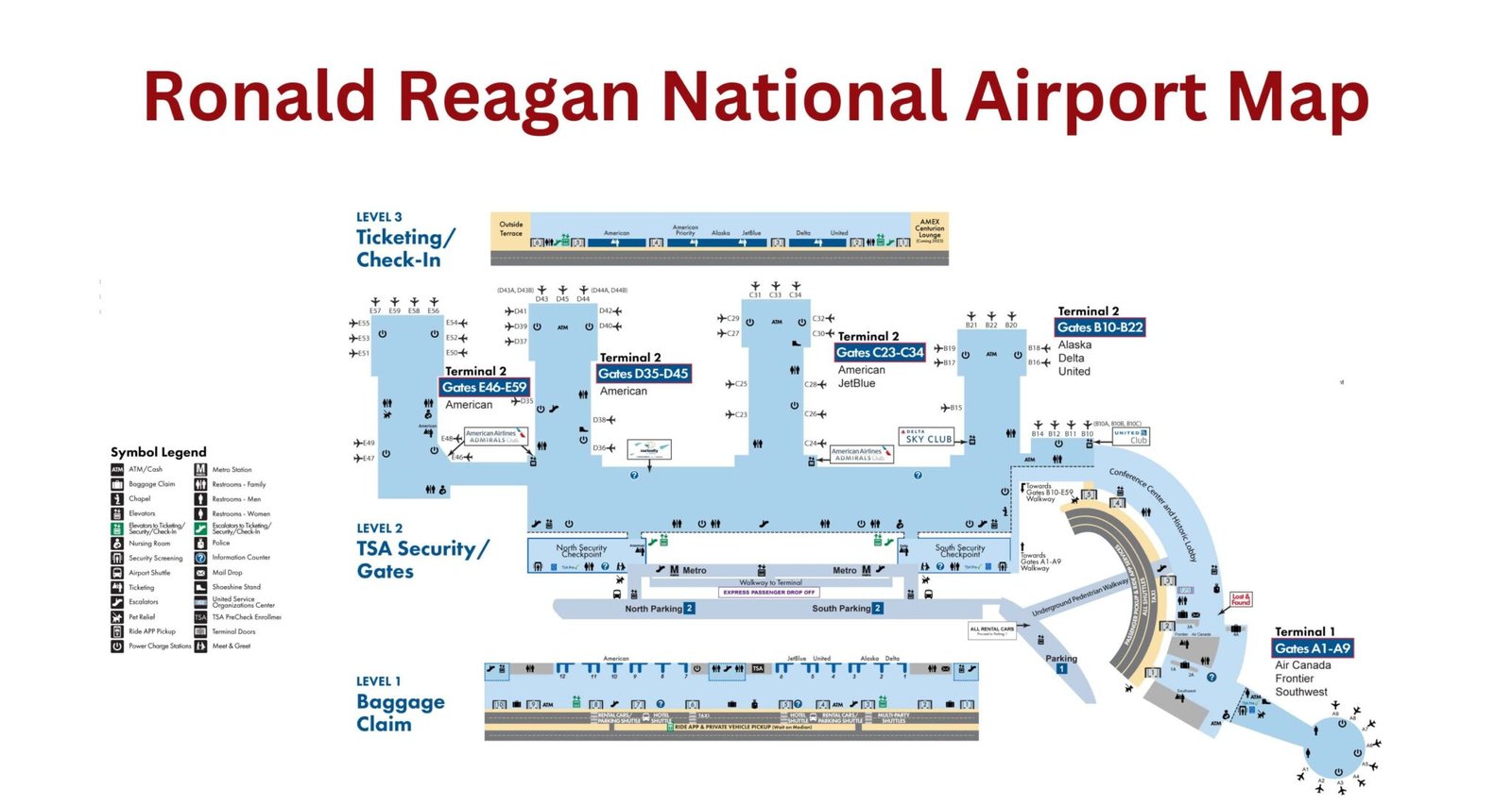 Ronald Reagan Washington National Airport DCA Guide ronald-reagan-washington-national-airport-dca-guide