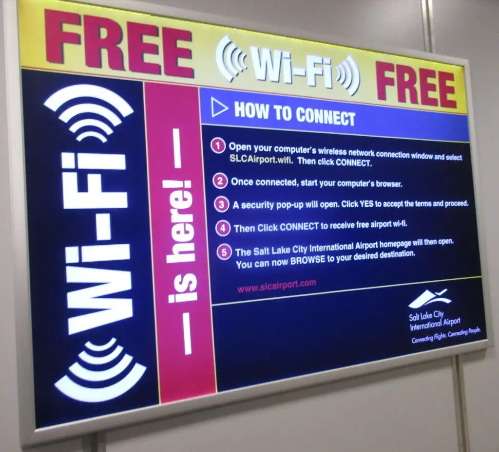 airfleetrating-salt lake city airport wifi